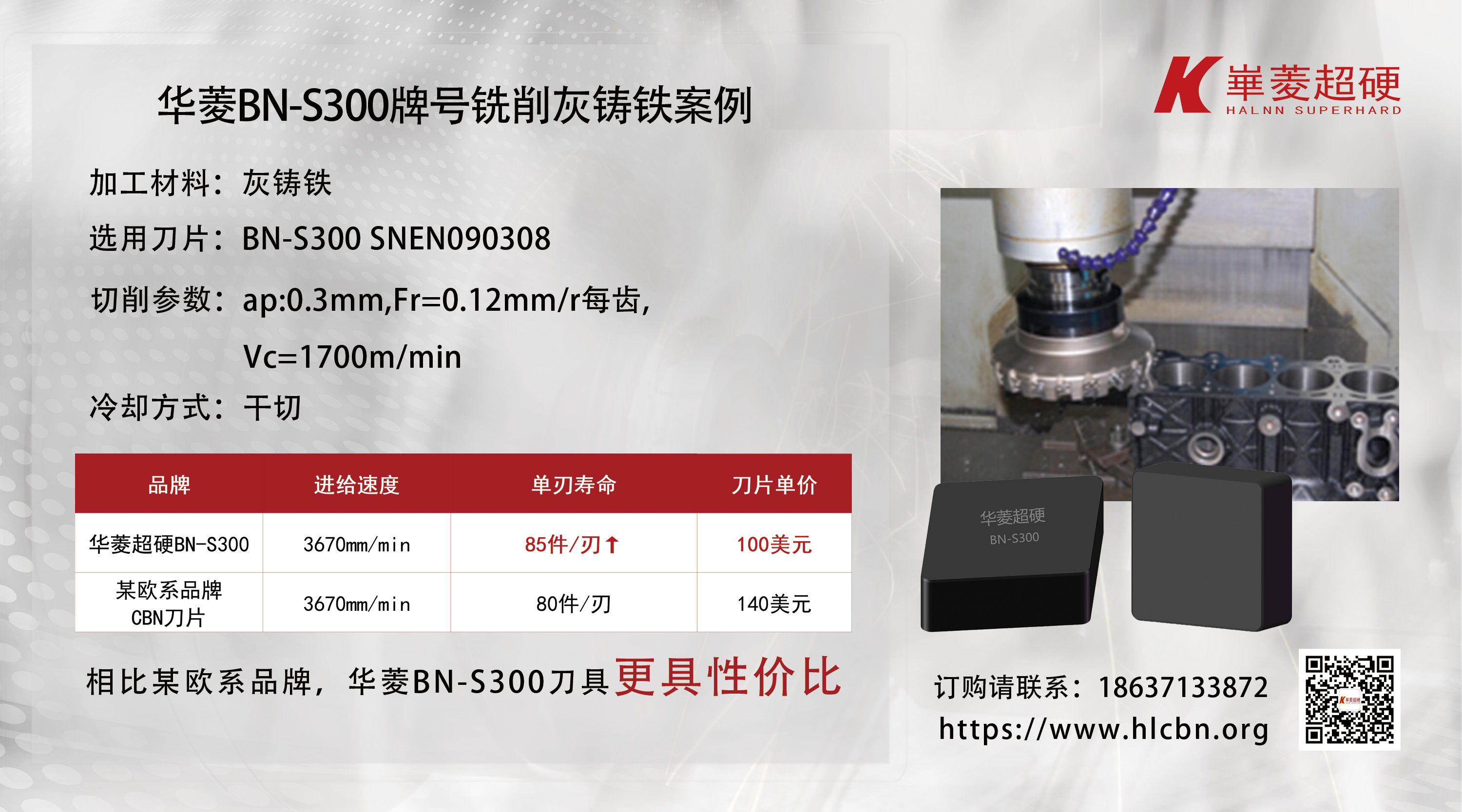 华菱CBN铣削刀具：高锰钢和铸铁加工的革新者
